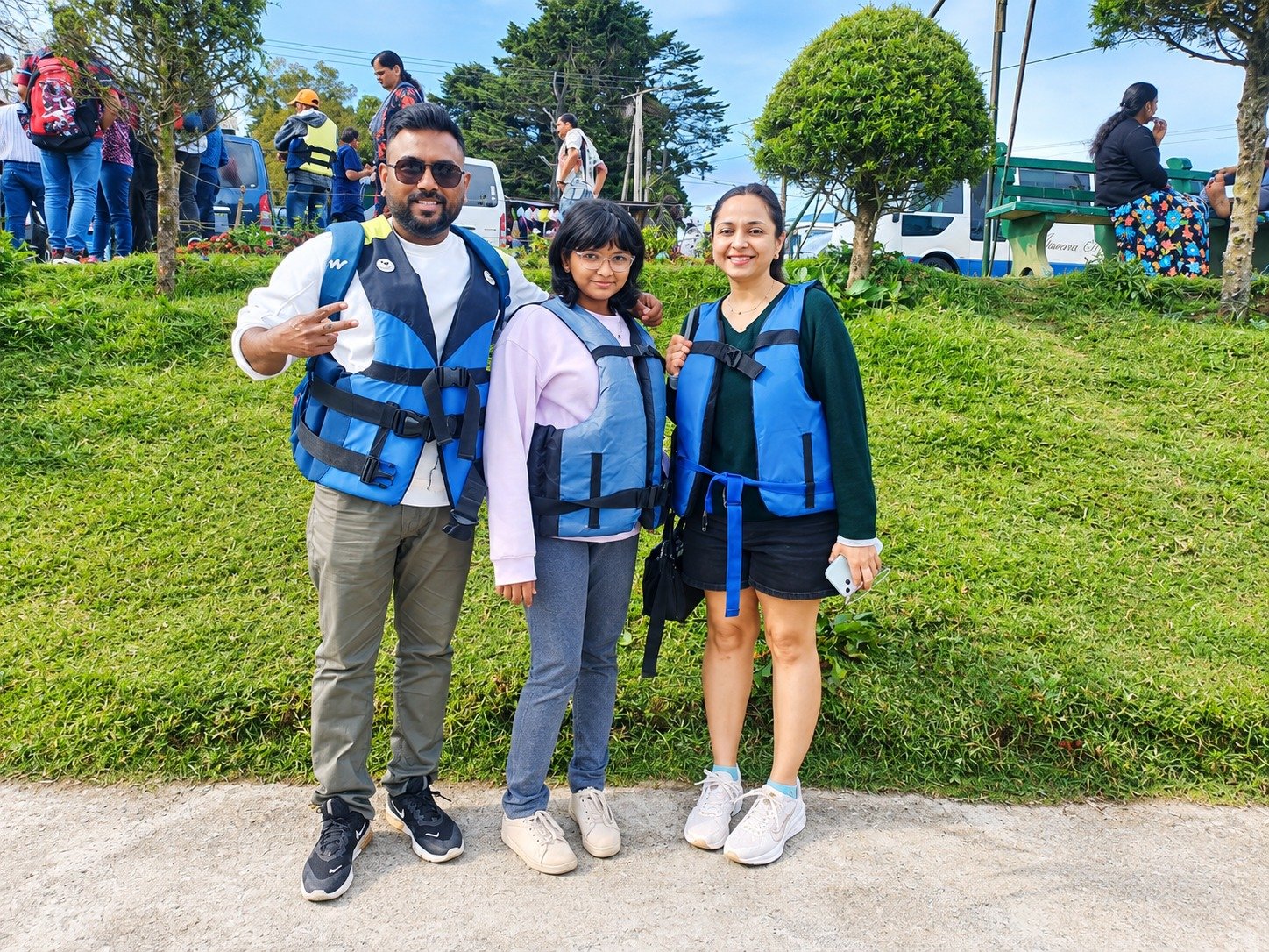 Guests enjoying lake activities in Nuwara Eliya